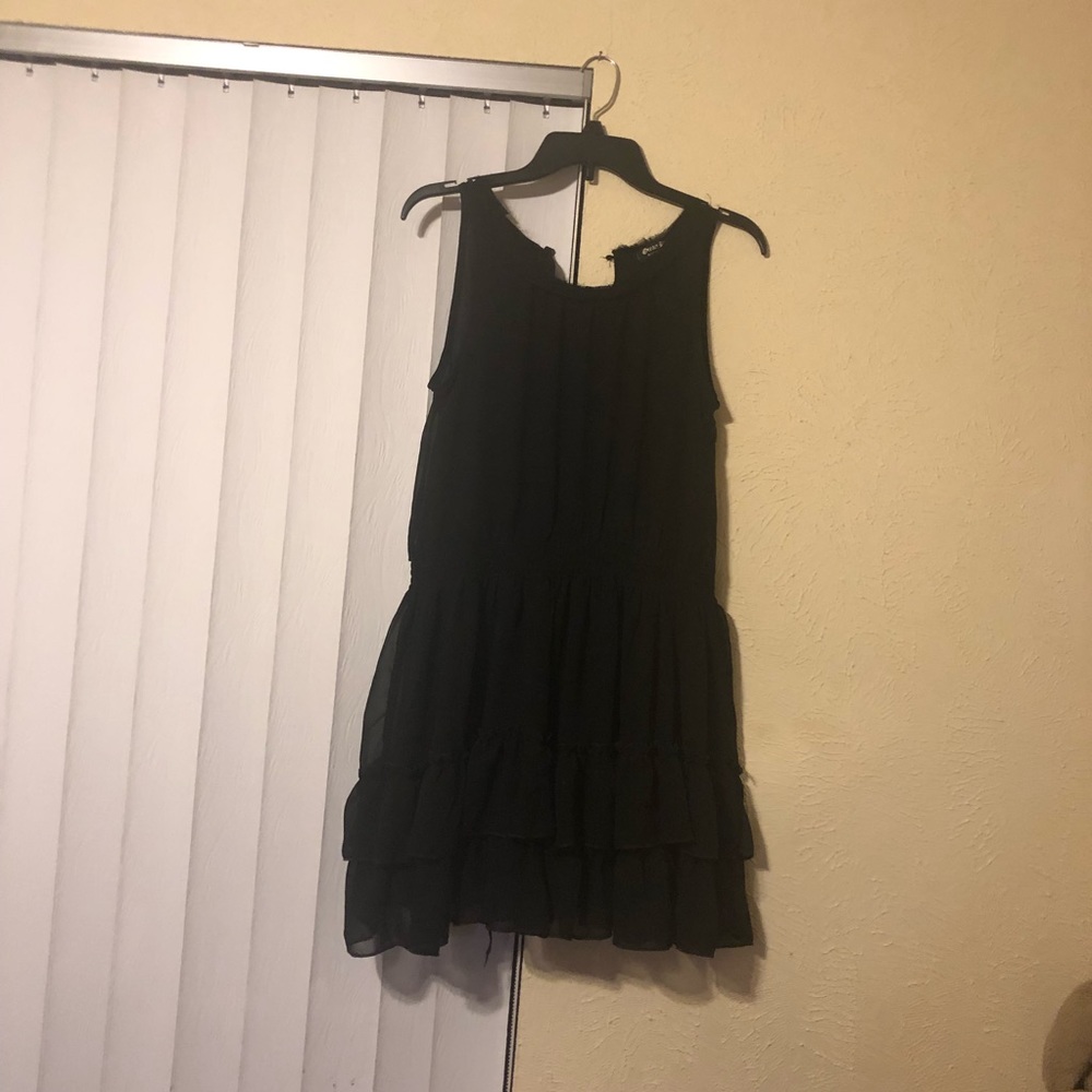 Black Distressed Dress
